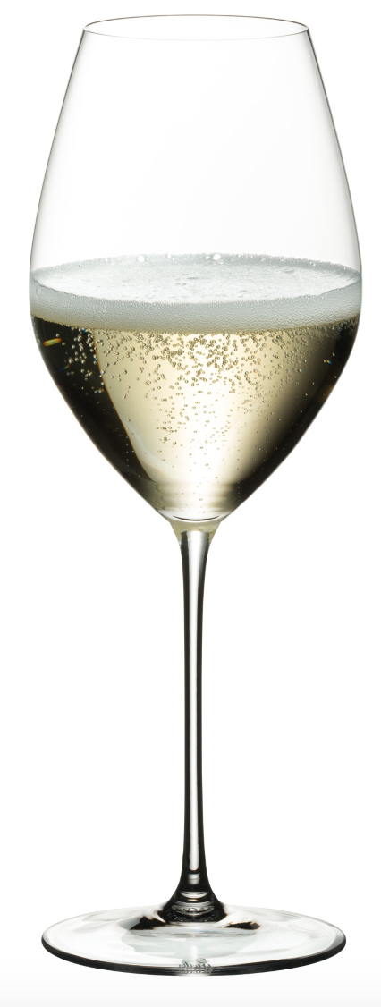 Het nieuwe champagneglas