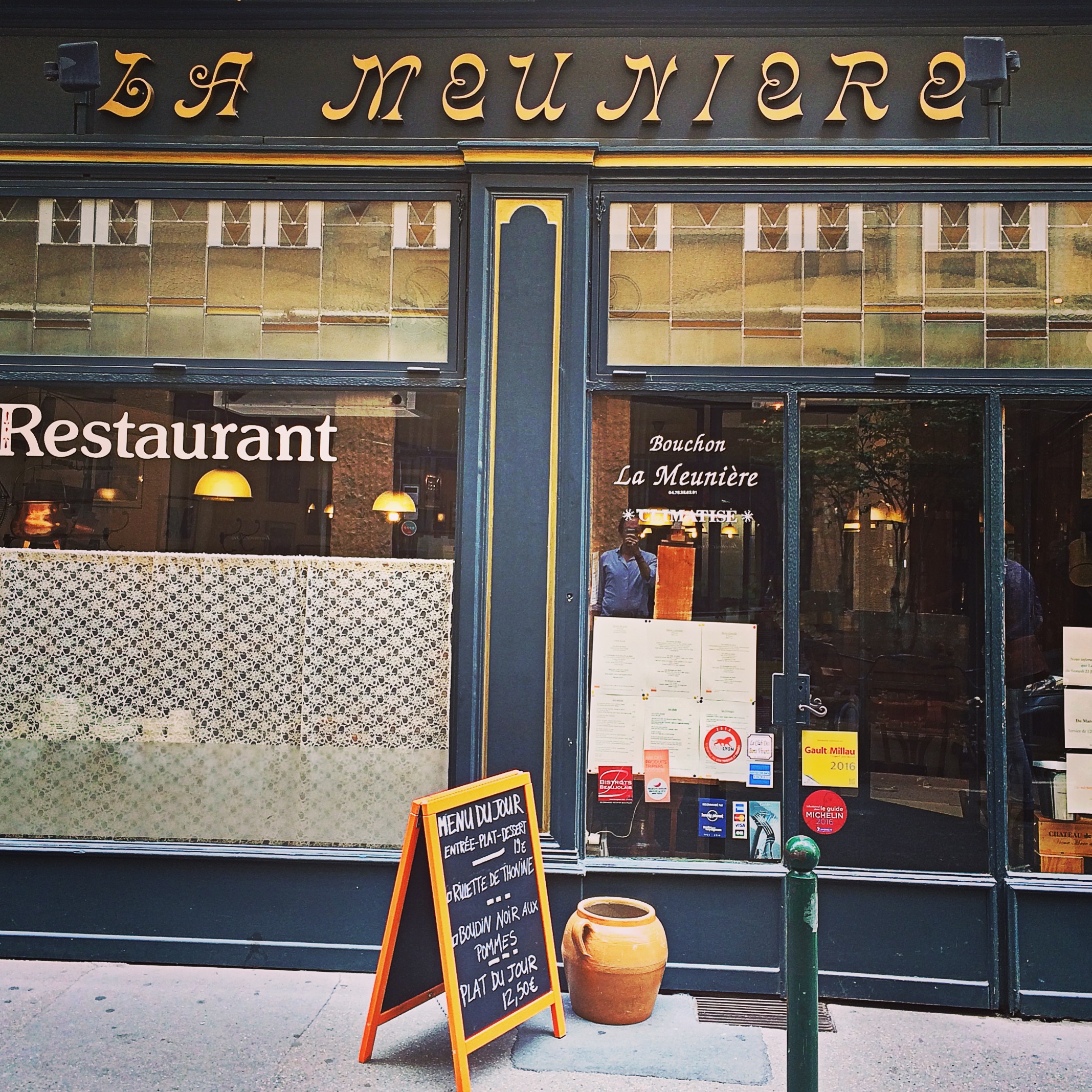 Restauranttip Lyon: La Meunière serveert traditionele lokale keuken